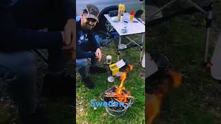 sweden schweden nature fire campervan camper camper music [upl. by Retloc318]