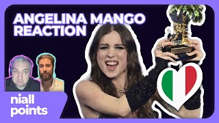 Angelina Mango  La Noia 🇮🇹 Italy 2024 Reaction [upl. by Naillik848]