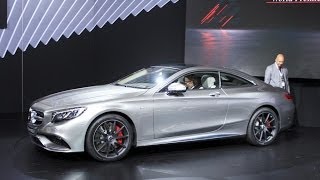 2015 Mercedes S63 AMG 4MATIC Coupe Preview 2014 New York Auto Show [upl. by Conyers259]