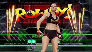 Natalya vs Ronda Rousey  Full Match  WWE MAYHEM  Sarftech Gamer [upl. by Ariahay3]