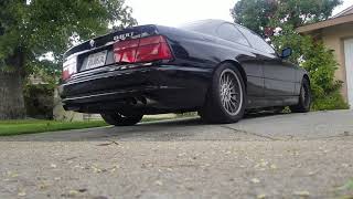 1997 BMW 840ci E31 Dinan Exhaust Cold Start [upl. by Cordell]