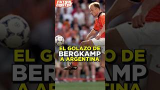 El gol de Bergkamp a Argentina en Francia 98 [upl. by Hgeilhsa]