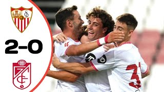 Sevilla Vs Granada 20 All Goals Results Extended Highlights Friendly Match [upl. by Rhtaeh]