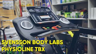 Беговая дорожка SVENSSON BODY LABS PHYSIOLINE TBX [upl. by Thornie]