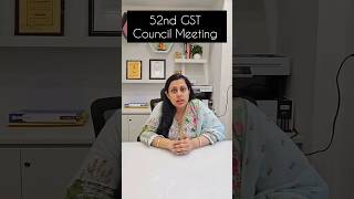 52nd GST Council Meeting New Amnesty Scheme GST Tribunal GST Rate Changes gstlatestupdate gst [upl. by Ikiv]