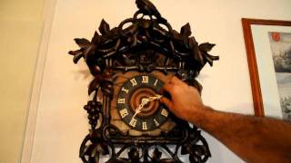 Antique Black Forest cuckoo clock [upl. by Calisa]