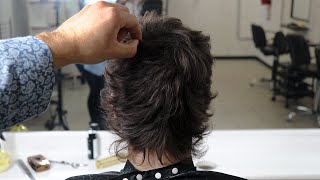 corte de hombre DESMECHADOTEXTURADO con TIJERA FULL TUTORIAL [upl. by Sonstrom]