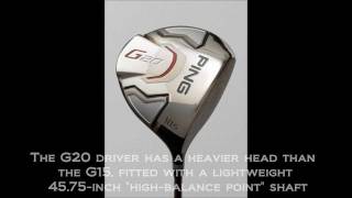 Ping G20 Driver Review [upl. by Liahcim]