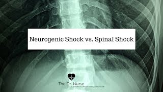 Neurogenic shock vs Spinal shock [upl. by Alecram]