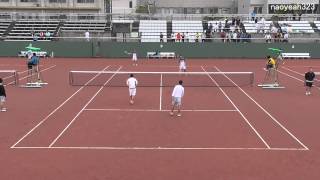 2015年 広島県知事杯 男子 一回戦 水澤・長江 対 北川・巽 [upl. by Phipps156]