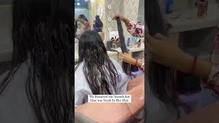 Client’s Keratin Extensions Removal  Permanent Hair Extensions  HAIREX INDIA  2022 shorts [upl. by Adrial]