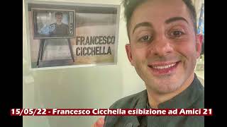 150522  Francesco Cicchella esibizione ad Amici 21 audio [upl. by Carmelina782]