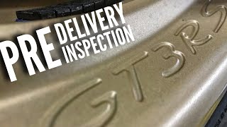 Pre Delivery Inspection  2019 Porsche GT3 RS [upl. by Nylirac549]