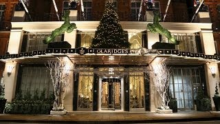 McQueens Christmas Installation at Claridges 2013 [upl. by Aknayirp]