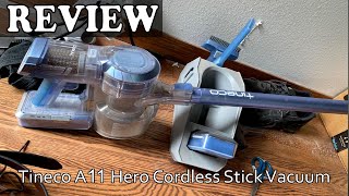 Tineco A11 Hero Cordless Lightweight Stick Vacuum Cleaner  Unboxing amp Testing [upl. by Kelly]