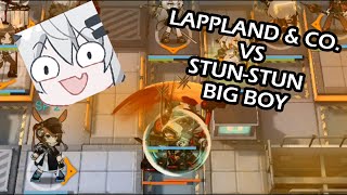 Lappland amp co vs Defense Crusher Leader  Arknights [upl. by Anaig]