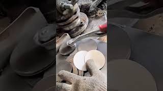 Circular stainless steel gasket making process [upl. by Elbring]