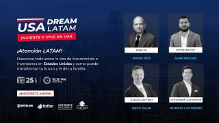 USA Dream LATAM Invierte y vive en Estados Unidos [upl. by Gorrono]