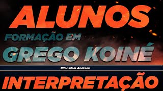 ANALISANDO NO GREGO COM ALUNOS DO PROF ELTON MAIA ANDRADE [upl. by Amian]