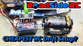 Budget Friendly Sensored Brushless Setup amp Install for RC Drift  Hobbywing 10BL60 amp 105T [upl. by Cariotta249]