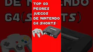 TOP 9 Peores Juegos de Nintendo 64shorts [upl. by Lamag480]