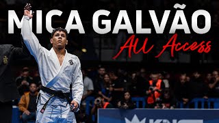 All Access Mica Galvão Makes His Return To IBJJF In Stellar Fashion At Euros [upl. by Roderic]