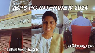 My IBPS PO Interview 2024 experience  24 February 📍United Tower Kolkata ibpspointerview [upl. by Aniluj]