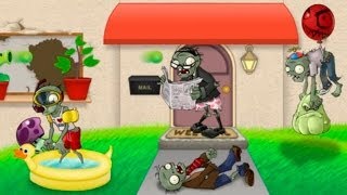 Plants vs Zombies on YOUR lawn Funny Learn to Count Song for Kids [upl. by Ahsyen]