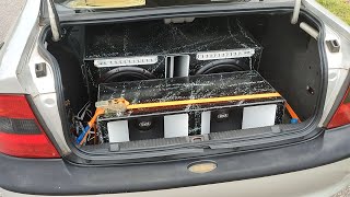 2 SUBWOOFER PIONEER 600W 12quot  SD 3000 [upl. by Cruickshank]