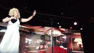 Vicky van Tassel as a Comedian Version of Marilyn Monroe in a Club in Japan [upl. by Atinal670]