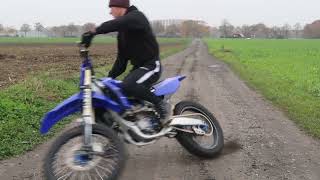 Yamaha YZ250F RAW FIRST RIDE [upl. by Warfore]