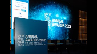 CIBSE UAE Awards 2022 Highlights [upl. by Nedloh813]