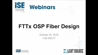 FTTx OSP Design Considerations [upl. by Foley]