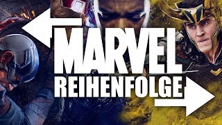 MARVEL Reihenfolge  Der Avengers Infinity War Marathon [upl. by Festus976]