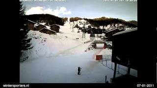 Val dAnniviers Grimentz webcam time lapse 20102011 [upl. by Mcloughlin556]