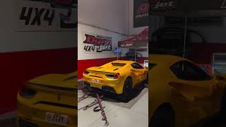 KikeGTR 743HP Tuned Ferrari 488 Spider Dyno Test w Valvetronic Catless Fi EXHAUST [upl. by Alisun]