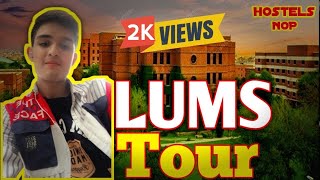 LUMS  LUMS University Lahore Vlog  NOP Program  First Day At LUMS 🥰 [upl. by Elyr]