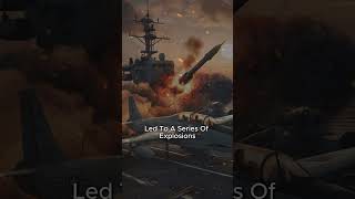 USS Forrestal Fire July 29th 1967 history [upl. by Ecinereb8]