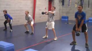 Youth Strength amp Conditioning  Class Example 1 [upl. by Diva100]