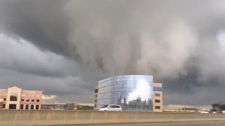 EF1 Tornado funnel cloud in West Omaha April 27th 2016 [upl. by Auria133]