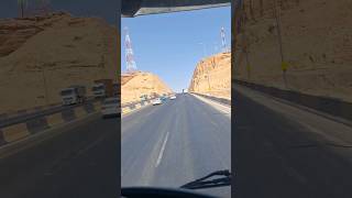 Al ghat chhadhayi saudiroad riyadh qassim saudiarabia hillroad mountainpass truckinglife [upl. by Horan]