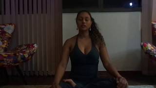 Exercício de respiração lenta e abdominal para meditação [upl. by Aierdna143]