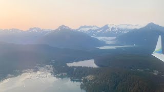 Alaska 737MAX9 Takeoff Juneau International airport JNU [upl. by Gayner]