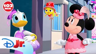 ¡Disfruta de los mejores momentos de Minnie y Daisy 🩷🎀  RECOPILACIÓN  DisneyJuniorES [upl. by Campball]