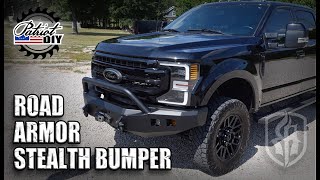 Road Armor Stealth Winch Bumper  F250 SuperDuty [upl. by Ole]