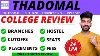 Thadomal Shahani Engineering College Mumbai Review 2024  Thadomal Shahani College Review 2024 [upl. by Zerlina]