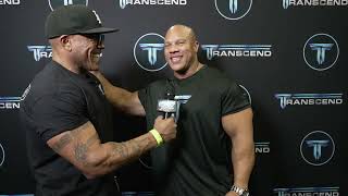 Olympia 2022  Phil Heath Transcend Interview [upl. by Garris]