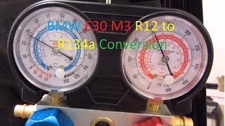 E30 M3 R12 to R134a AC Conversion [upl. by Ursola]