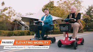 Introducing the Paiseec mobility scooter S1 [upl. by Khichabia]