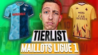 Le PLUS BEAU MAILLOT de LIGUE 1 20232024  Tierlist [upl. by Lemhar457]